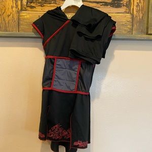 Ninja costume black top black pants